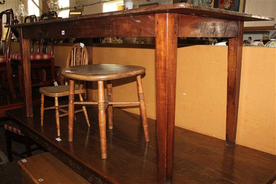 Teak dining table